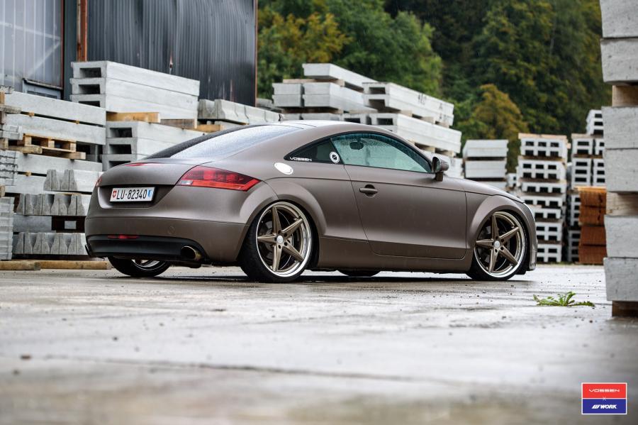  Audi TT Coupe on Vossen Wheels (VWS-3) 2016 года  (фото 15 из 25)
